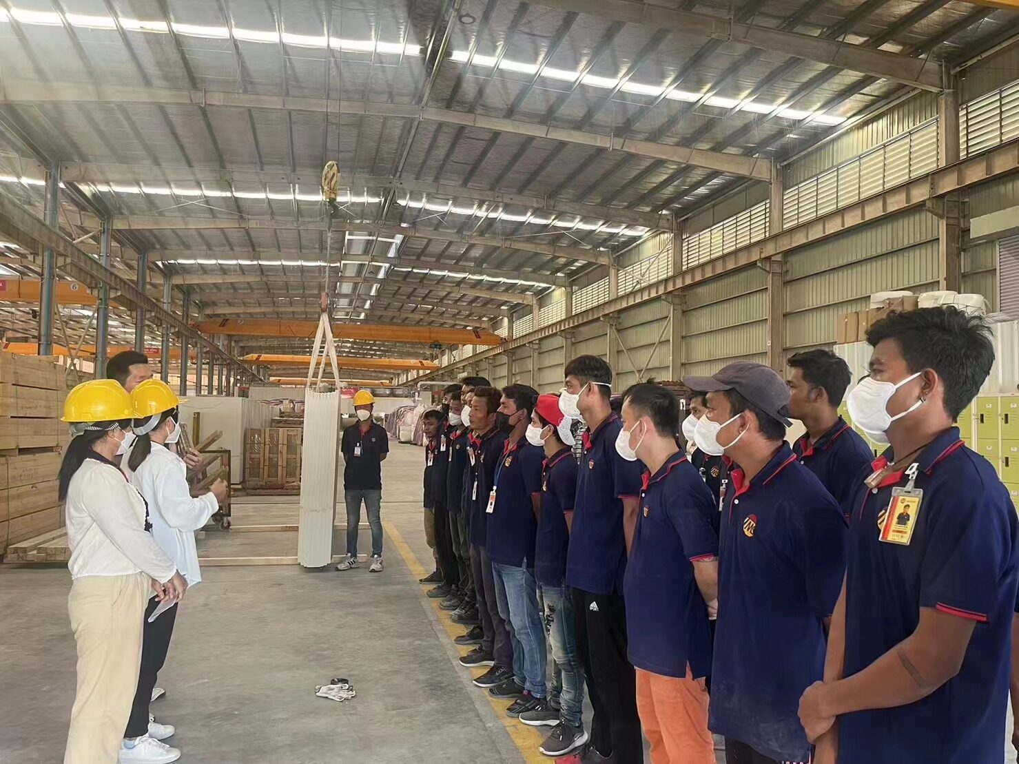 Taimei stone’s Crane training