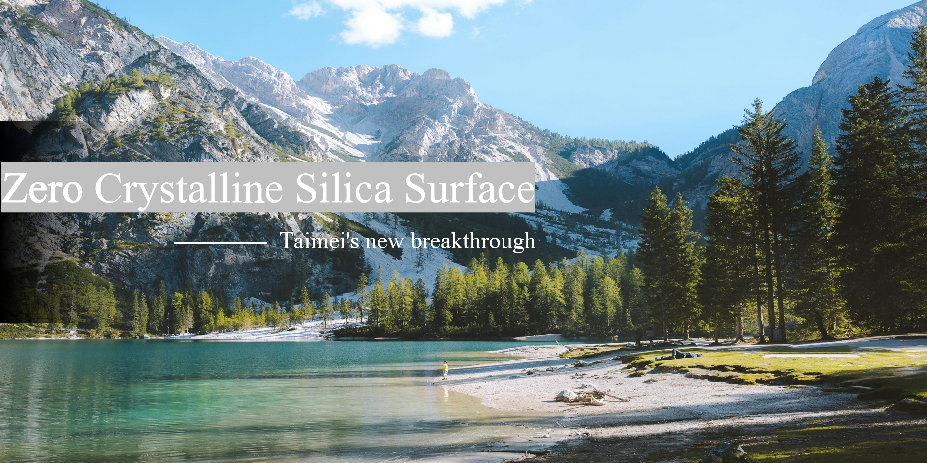 Zero Crystalline Silica Surface